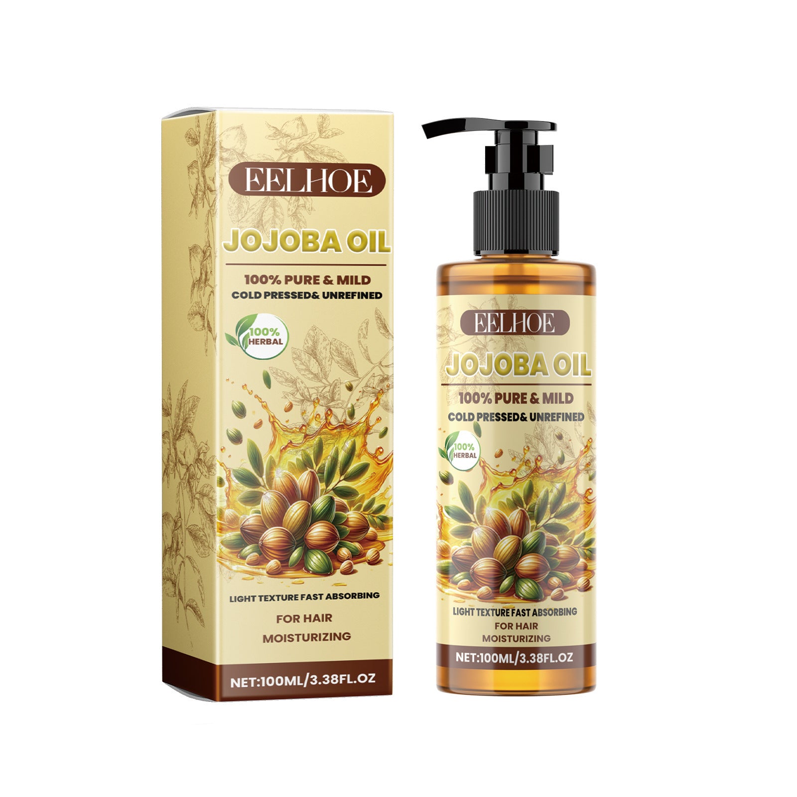 Crème Coiffante Jojoba Douce et Nourrissante