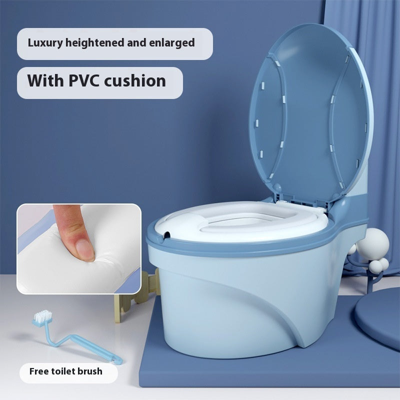 Plus-sized Baby Toilet Can Put Garbage Bags For Children Aged