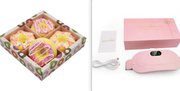 Kit de sels de bain en forme de donut pour enfants
