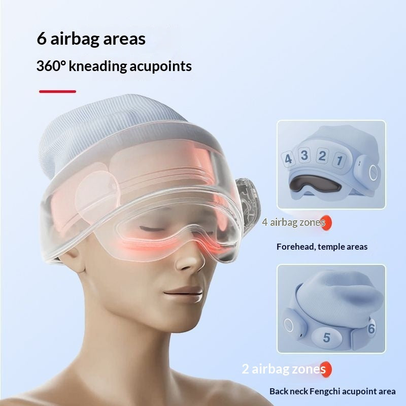 T5 Masseur de tête Compresse oculaire chaude