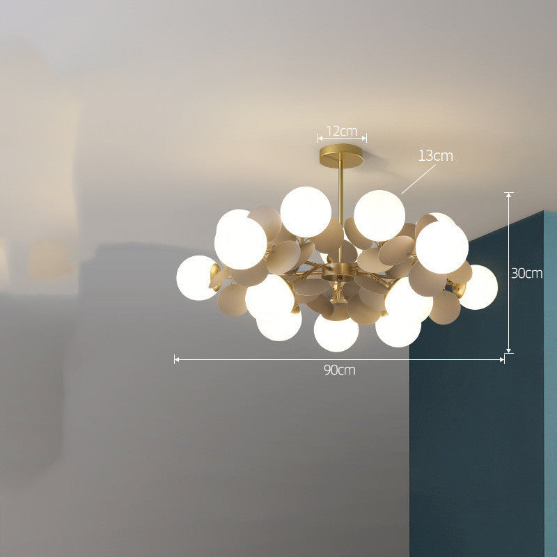 Lustre Nordique Moderne Minimaliste pour Salon et Chambre