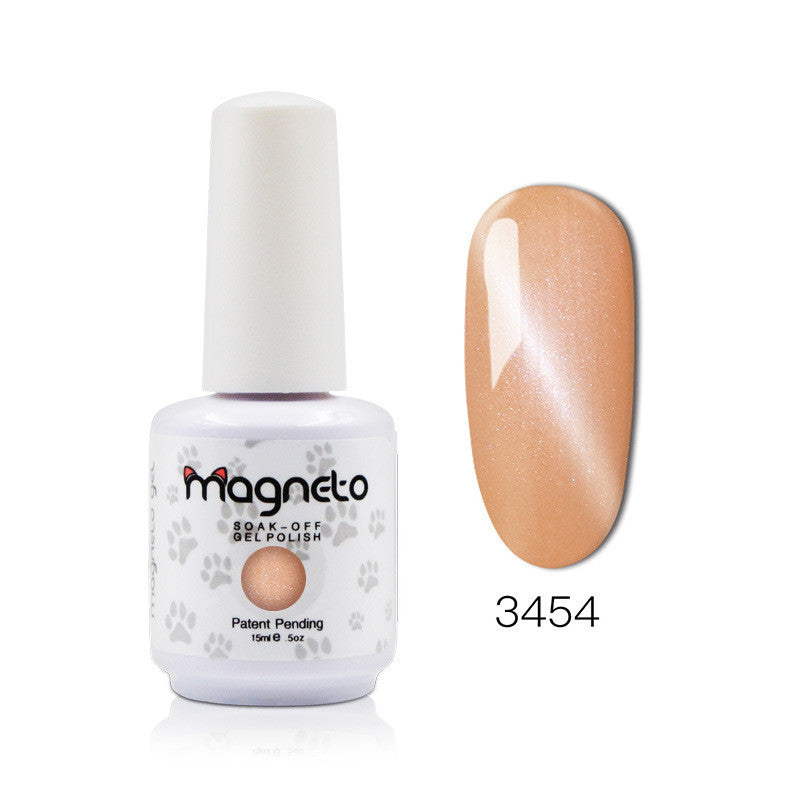 Vernis à ongles œil de chat jade Nail Art