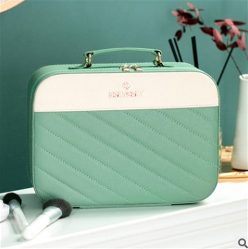 Trousse de Maquillage Portable Grande Capacité pour Femme