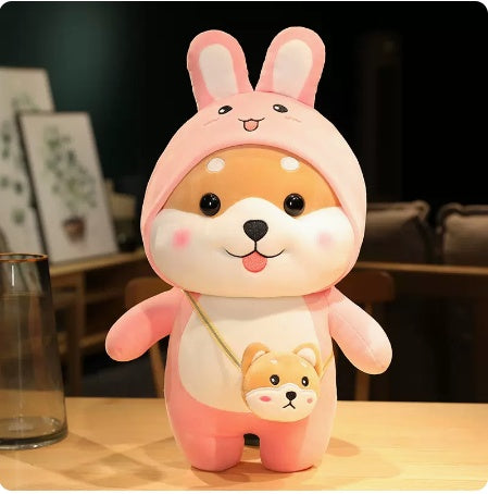 Peluche mascotte cadeau Saint-Valentin