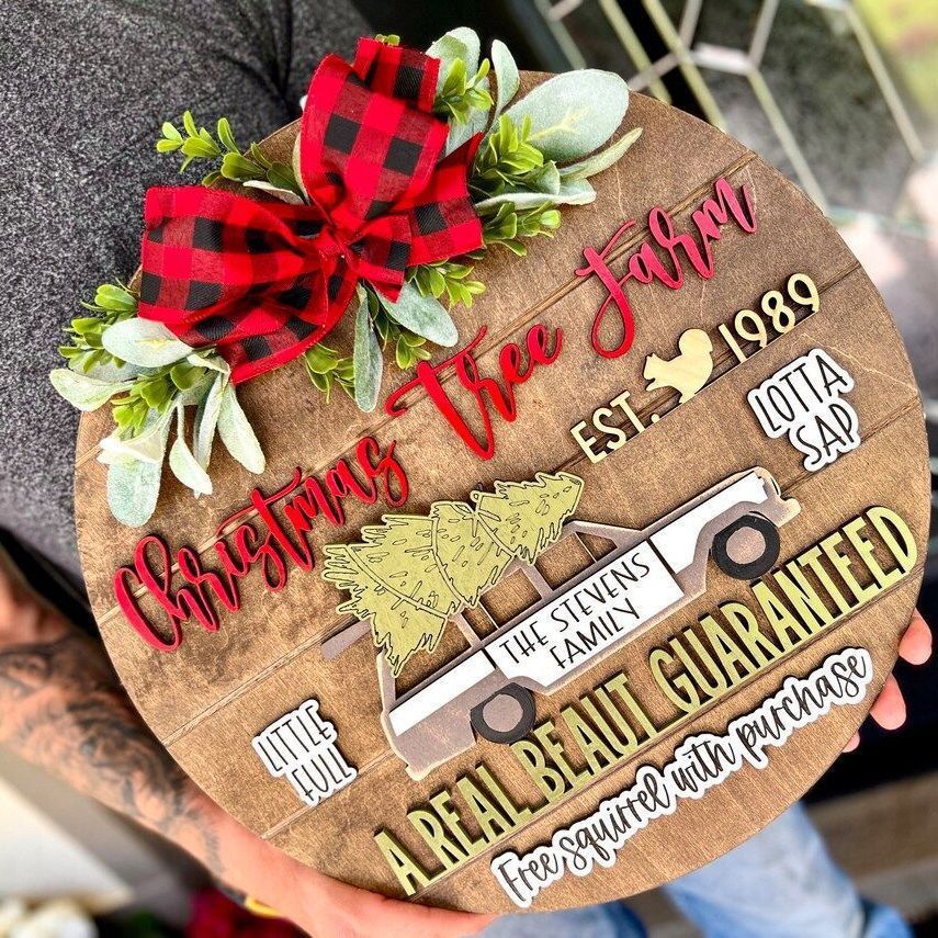 Décorations de Noël pour porte d'entrée, guirlande, articles de fête, artisanat, panneau de porte