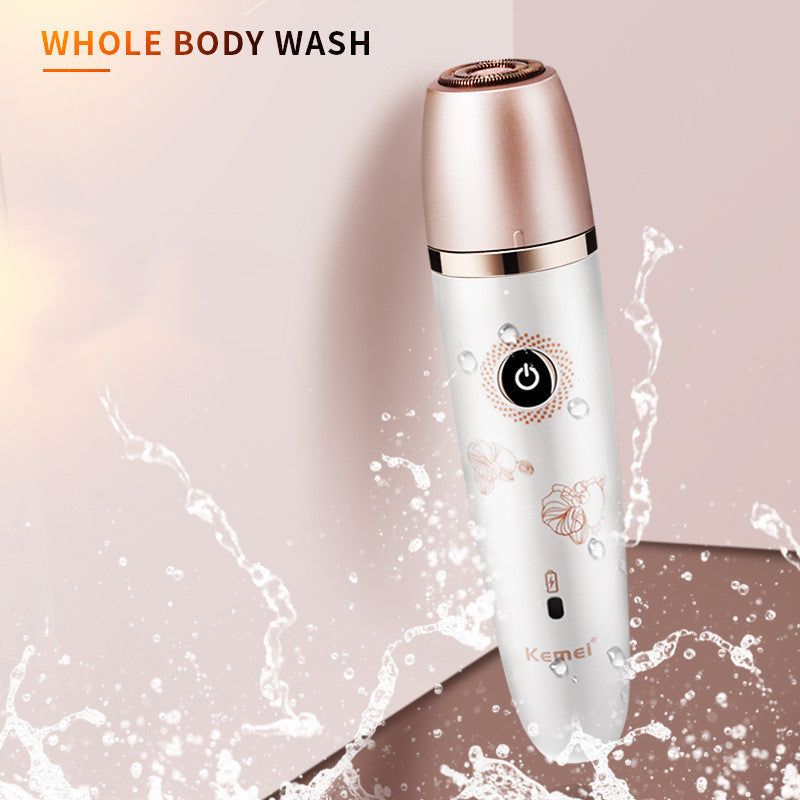 Electric hair removal device for ladies