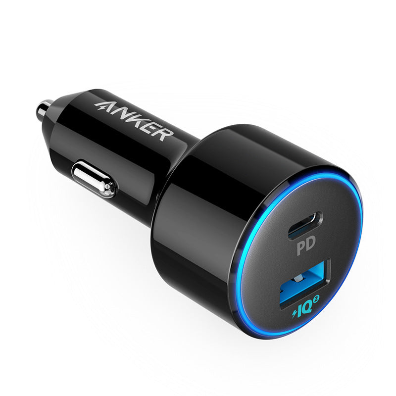 Chargeur de voiture haute puissance un pour deux à charge rapide