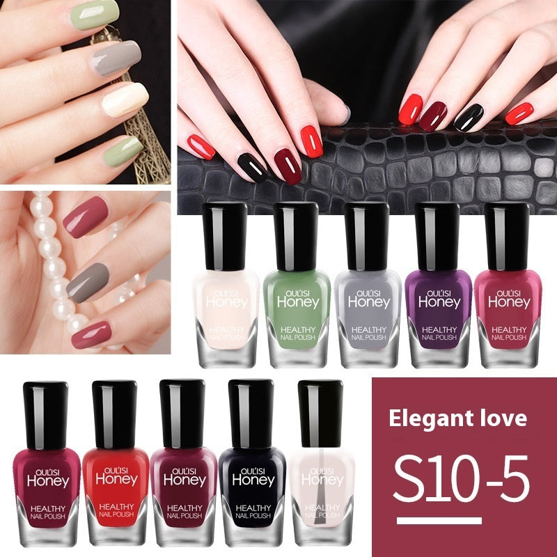 Vernis à ongles à base d'eau pelable pour débutants