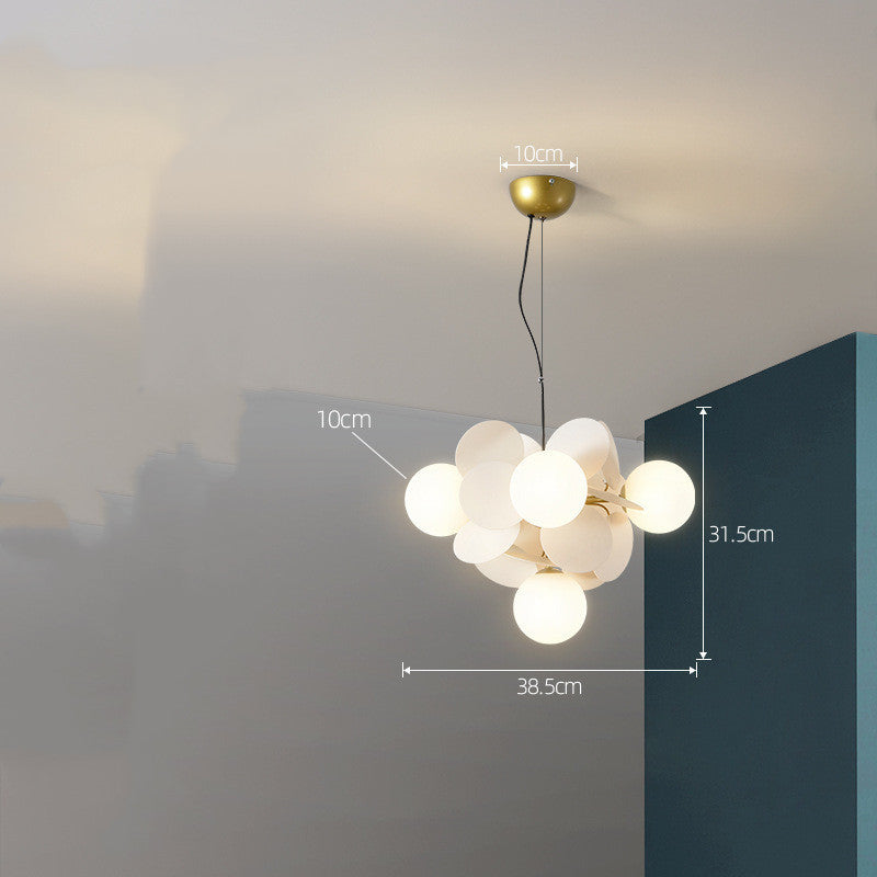 Lustre Nordique Moderne Minimaliste pour Salon et Chambre