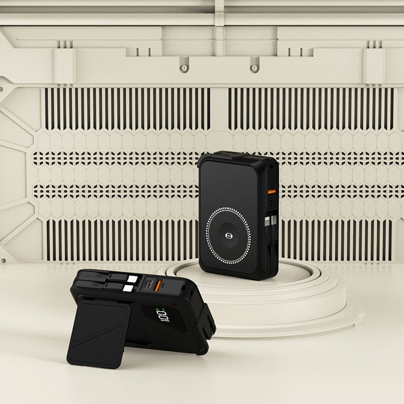 Batterie externe avec prise murale CA pliable
