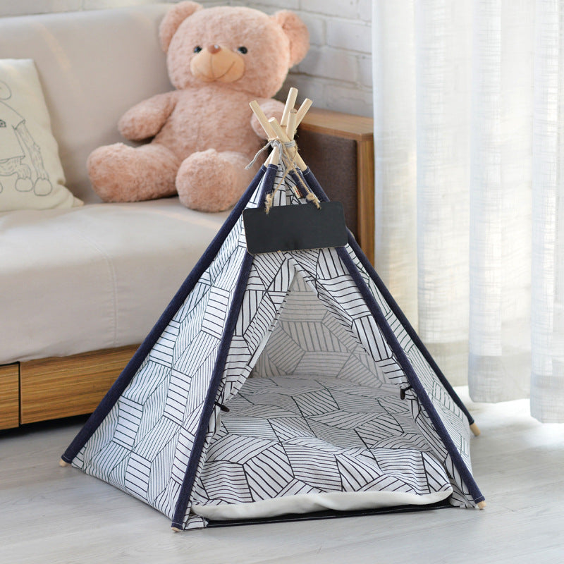 Tente pour animaux détachable et lavable