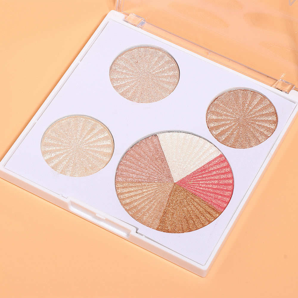 Poudre Illuminatrice 8 Couleurs pour Rehausser le Contouring de la Silhouette