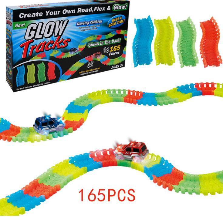 Jouets de construction pour piste électrique DIY pour enfants