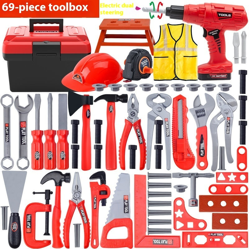 Children's Play House Toys Tool Kit