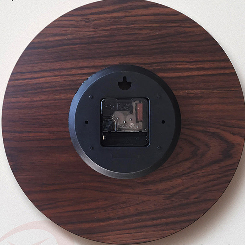 Horloge Murale Sans Cadre Créative Simple Rétro Maison