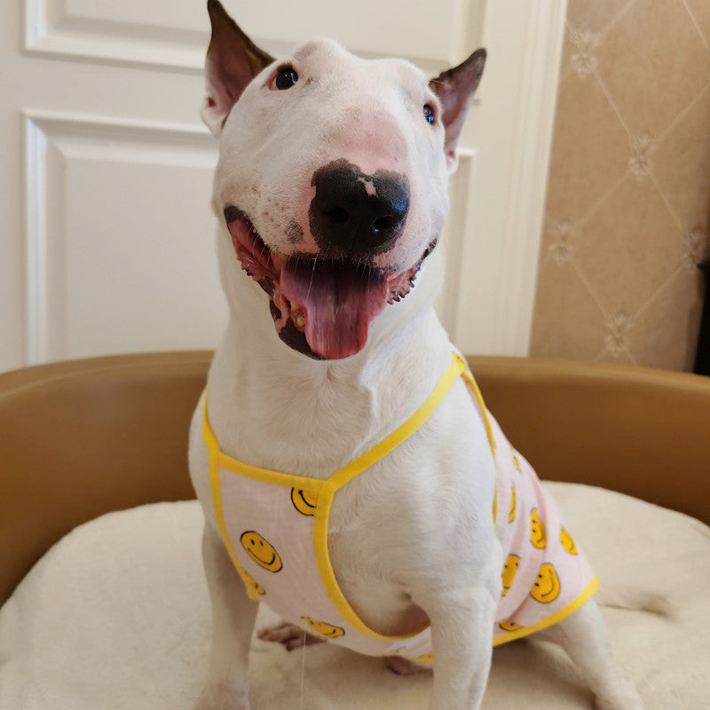Lovely Fashion Simple Smile Pet Camisole