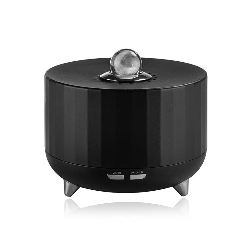 Diffuseur d'arôme humidificateur d'air à perles de flamme de simulation colorées