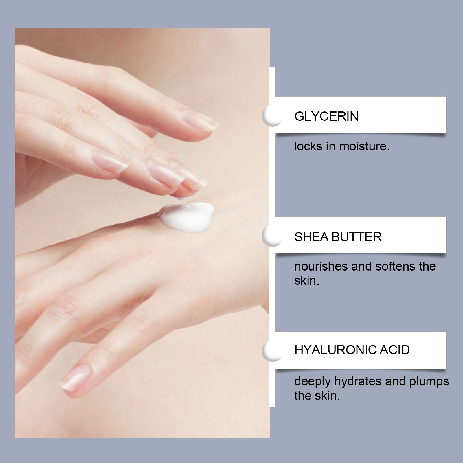 Crème mains hydratante parfumée