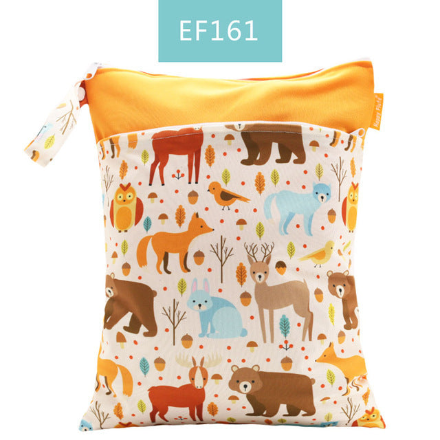 Baby diaper storage bag