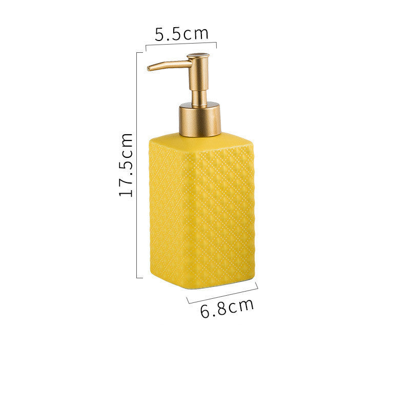 Simple Ceramic Hand Sanitizer Shower Gel Hand Sanitizer Sub Bottle