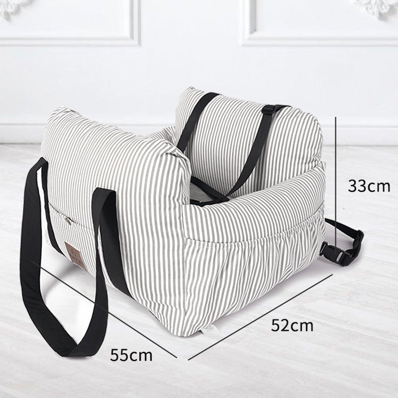 Transporteur de sécurité pour chien de voyage pour animaux de compagnie