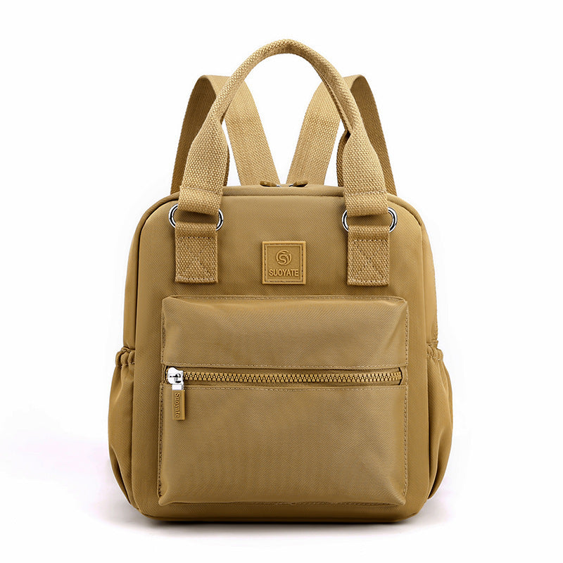 Sac à dos couleur unie femme nouvelle mode