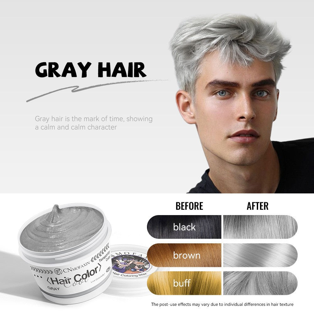 Styling Pomade Color Hair Clay Version anglaise