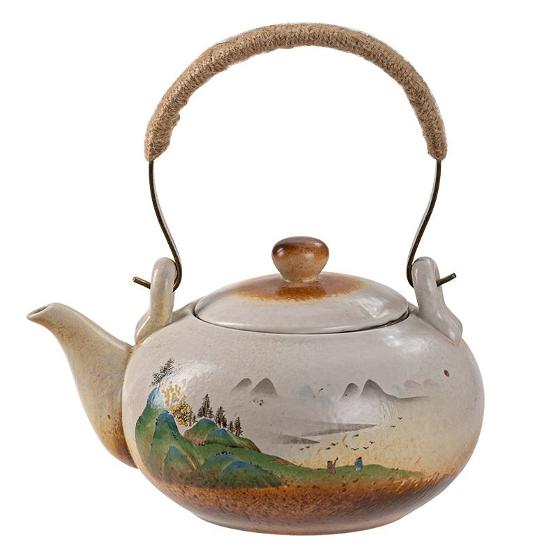 Creative Household Ceramic Large Teapot Tea Set