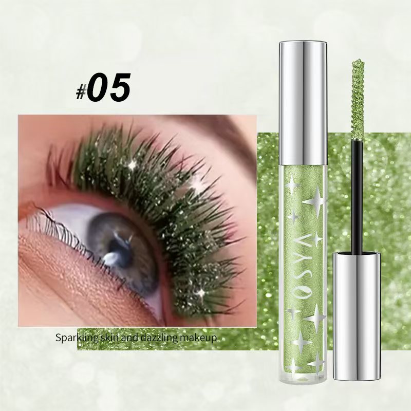Mascara Épais, Imperméable et Anti-Bavures pour des Cils Recourbés