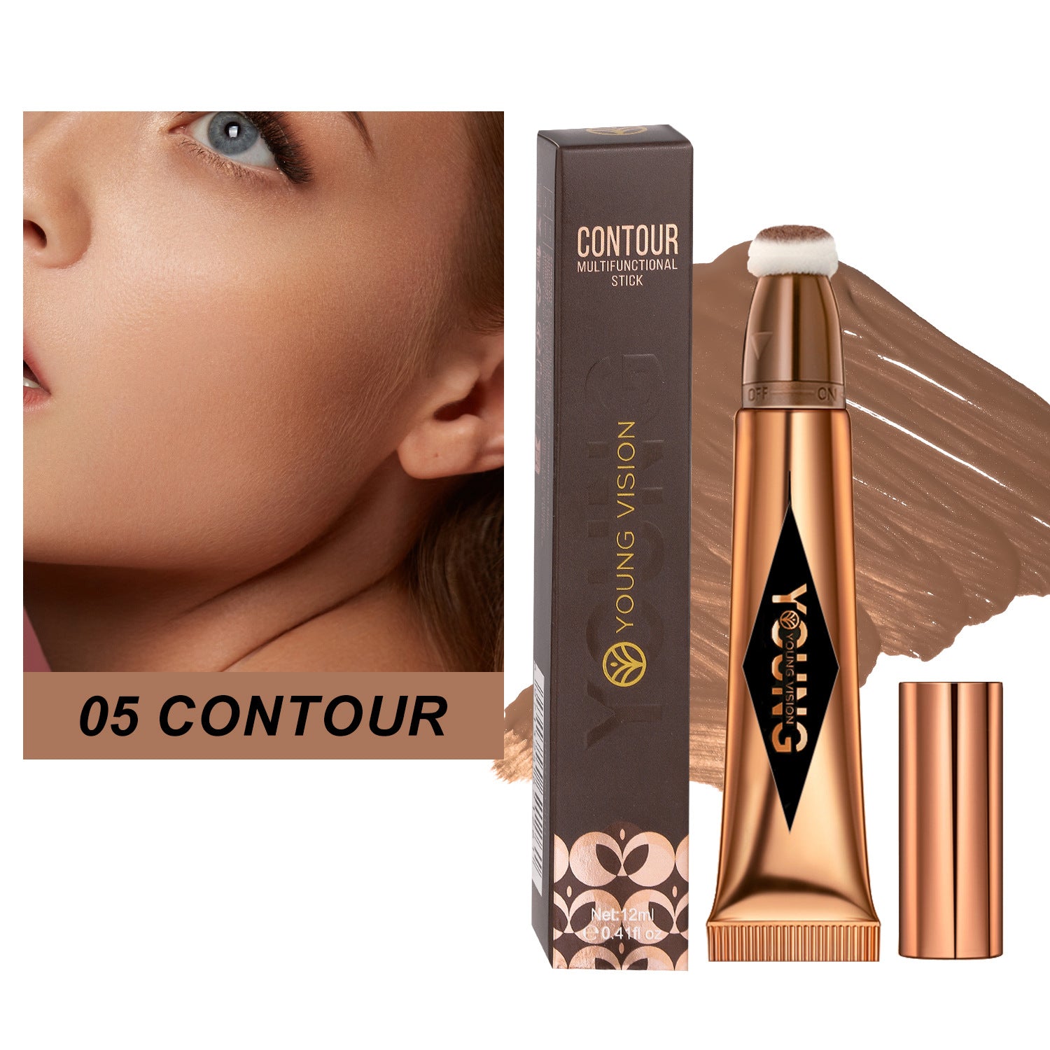 Blush-highlighter réparateur coussin d'air
