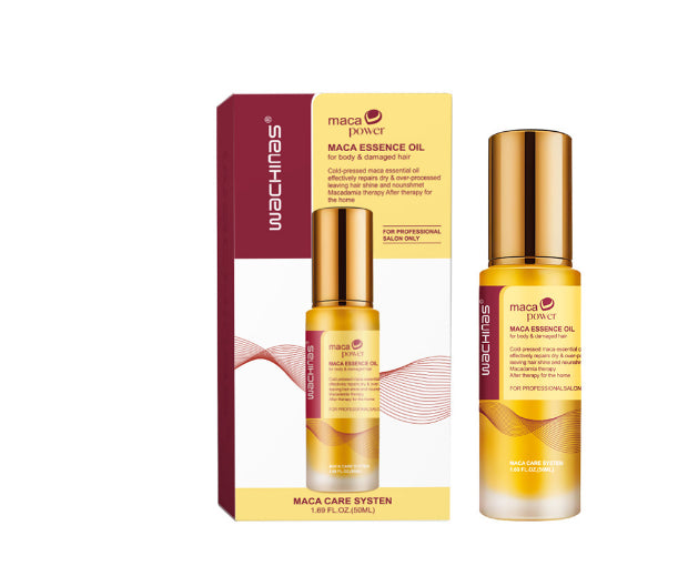Répare la sécheresse et améliore l'agitation avec le masque capillaire à l'huile essentielle adoucissante à la crème d'huile de cuisson