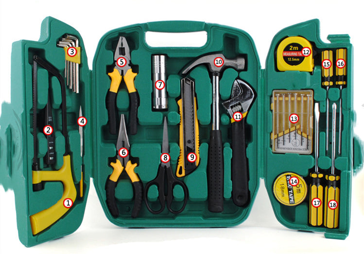 Kit d'outils d'urgence automobile de 27 pièces