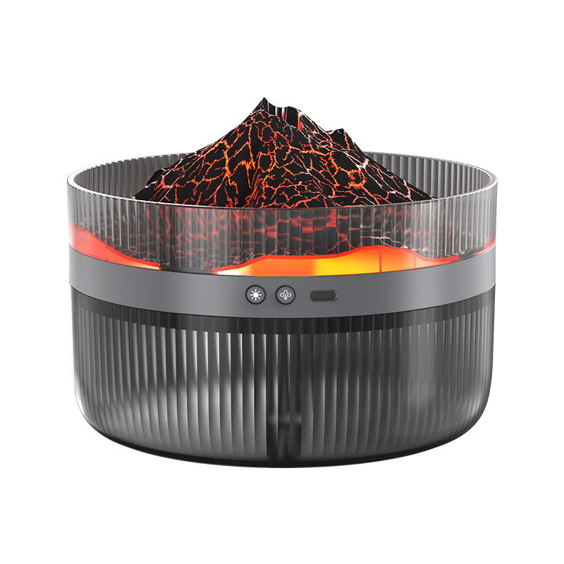 Diffuseur d'arômes volcanique Humidificateur de flamme multifonctionnel