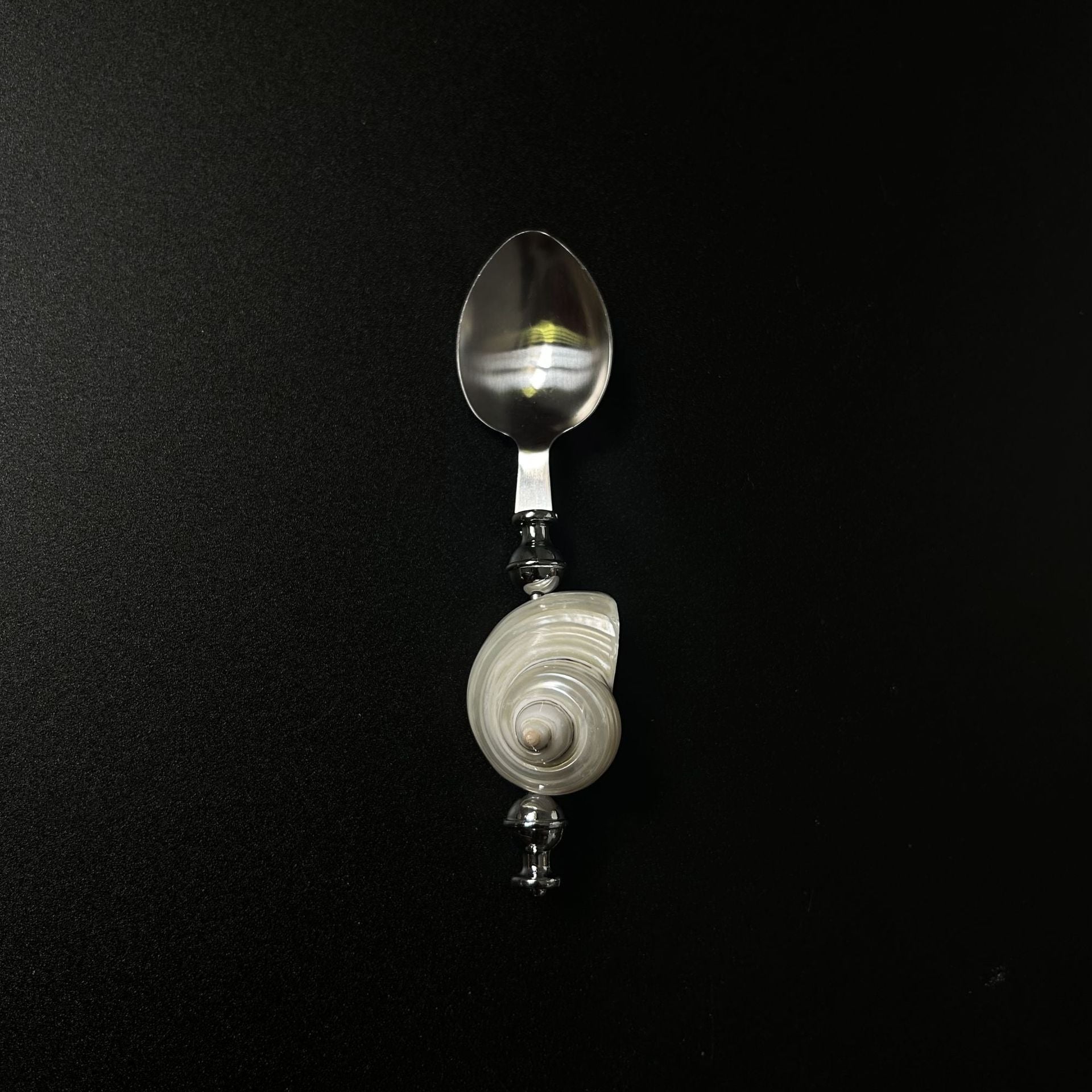 Moonlight Pearl White Conch Stainless Steel Fork Spoon Butter Knife Tableware Creative Niche Gift
