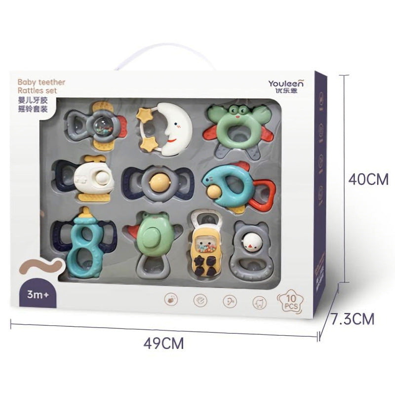Baby Early Education Grasping Training Teether Chewable Toy