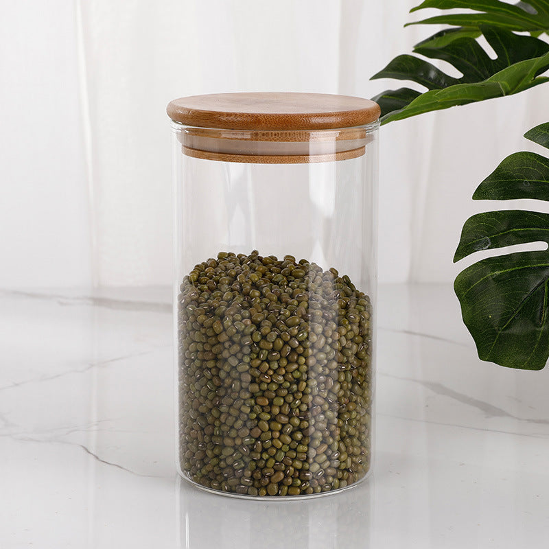 Storage Tank Borosilicate Glass Sealed Can Kitchen Storage Jar