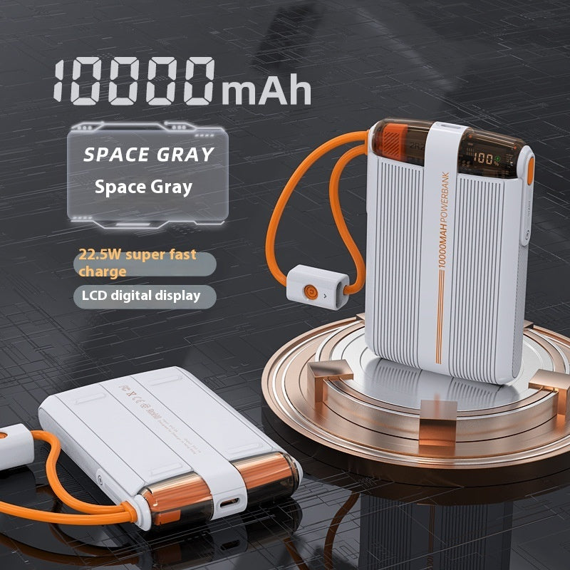 Avec Power Bank Câble 225W, source d'alimentation portable à charge ultra rapide