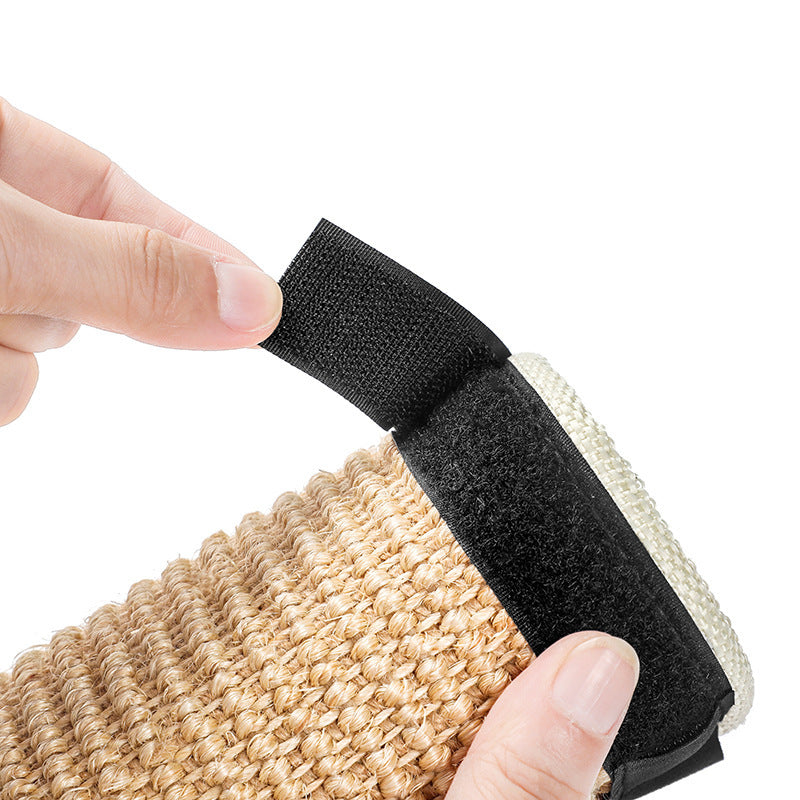 Jouet pour animaux de compagnie : Griffoir portatif pour chats