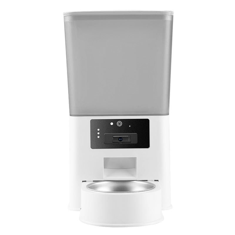 Double Bowl Intelligent Surveillance Video Feeder Timing Quantitative