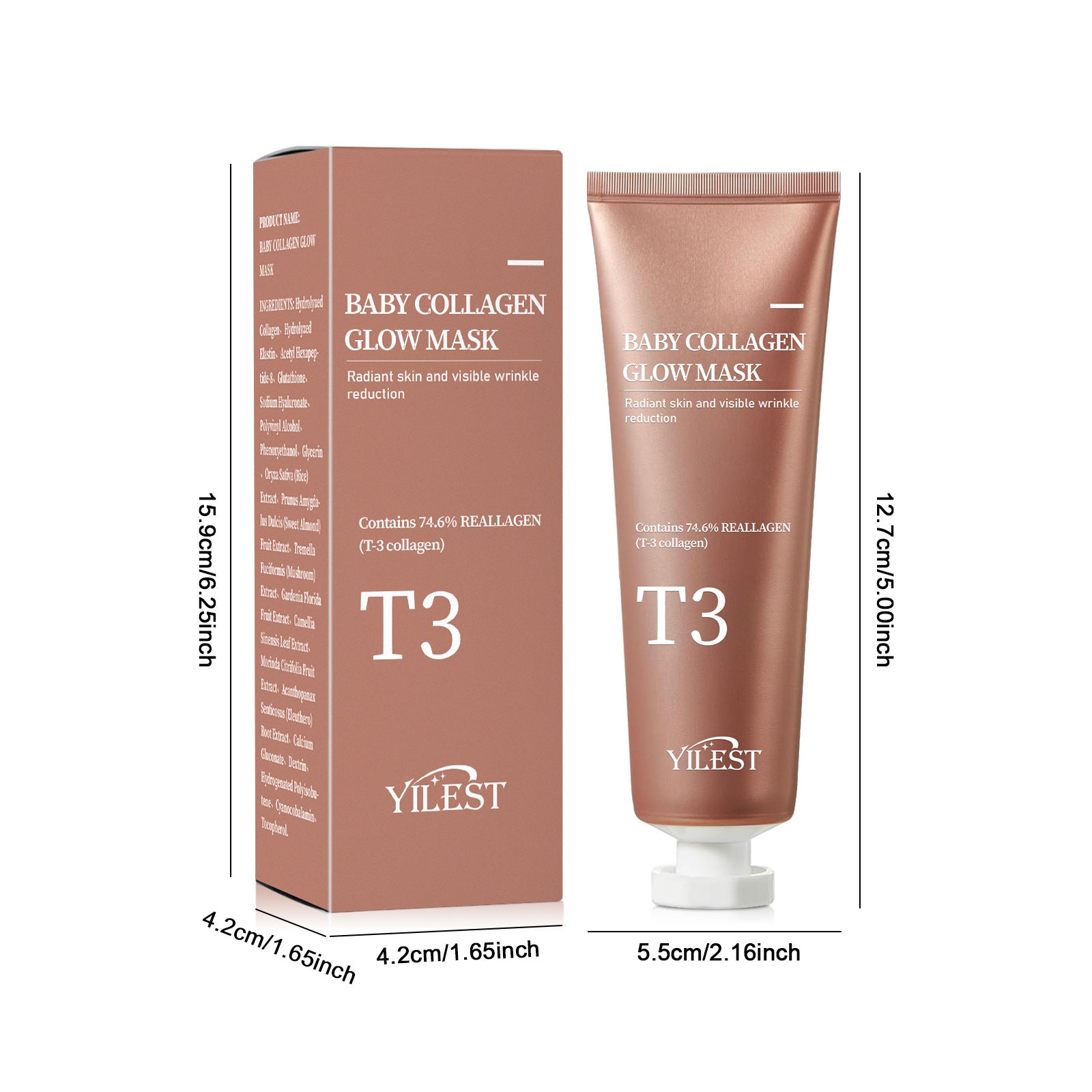 Masque hydratant au collagène bébé