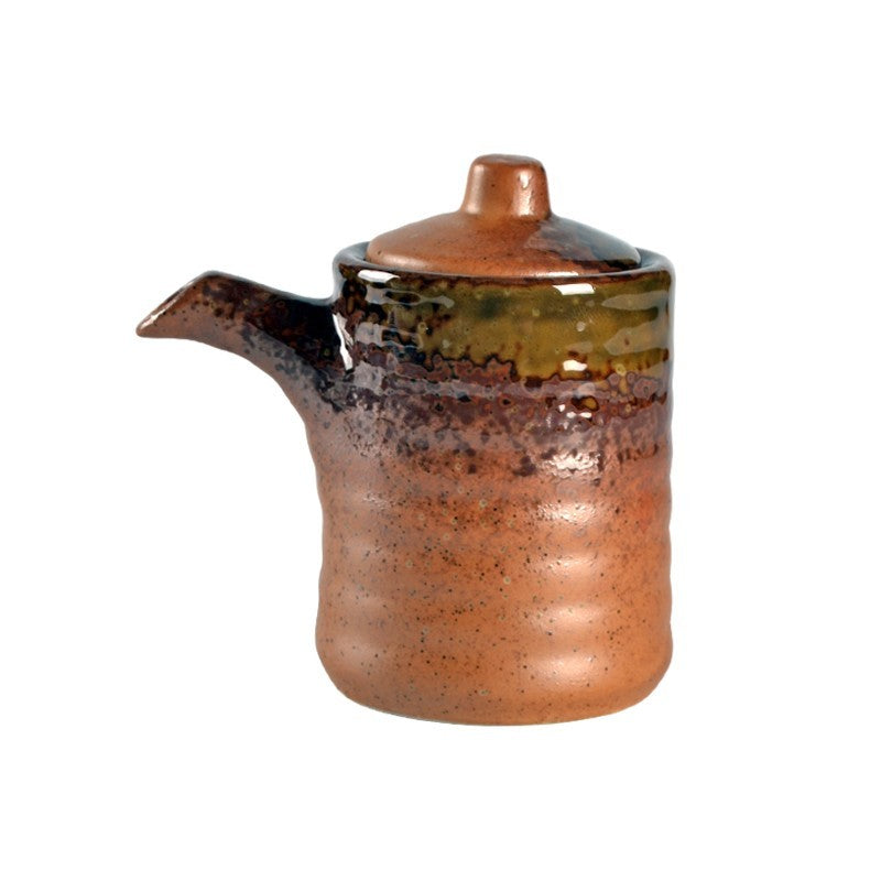 Sauce Soja Assaisonnement Pot d'Huile en Céramique Japonaise Ancienne Simple