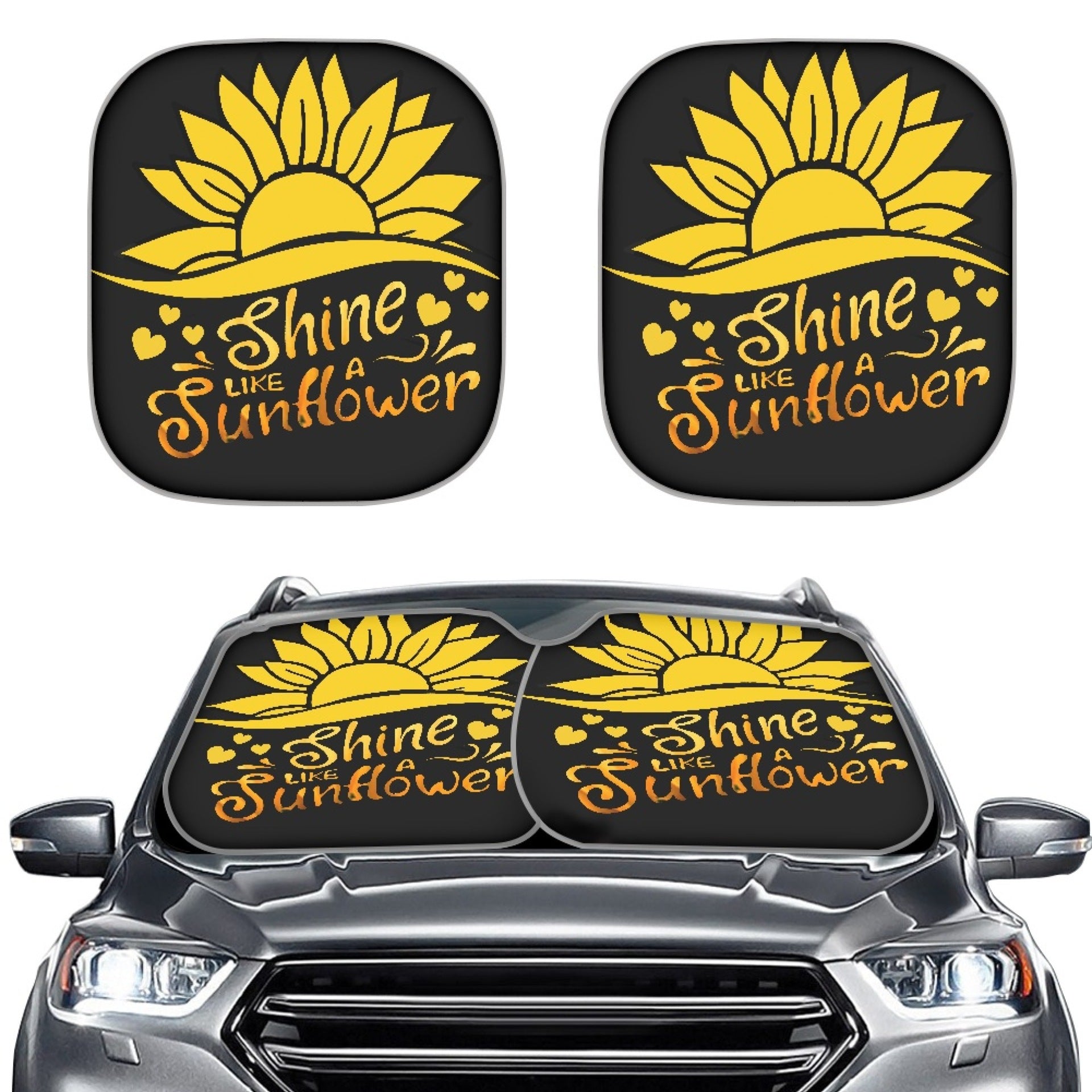 Pare-soleil de voiture protection solaire et isolation thermique
