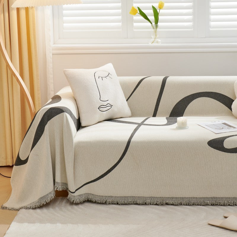 Four Seasons Universal Chenille Anti-scratching Sofa Cover Cloth Full Covered Sofa Cover Dustproof