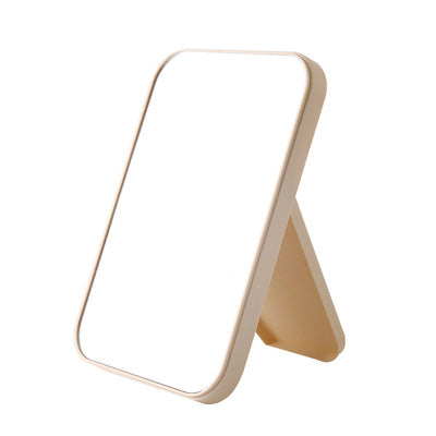 Bedroom Portable Folding Mirror Simple Square Makeup Mirror