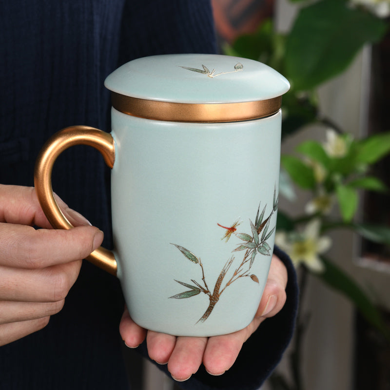 Office Tea Set Ceramic Creative Tea Cup