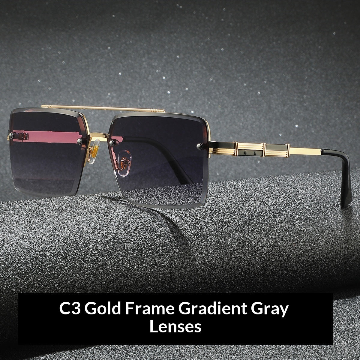 Lunettes de soleil de conduite polyvalentes vintage pour hommes