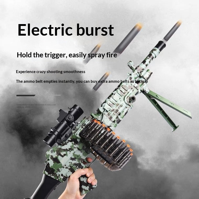M249 Pineapple Light Machine Gun Electric Toy For Kids