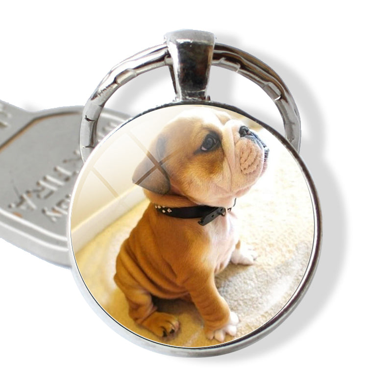 Fashion Personality Time Gem Creative Keychain