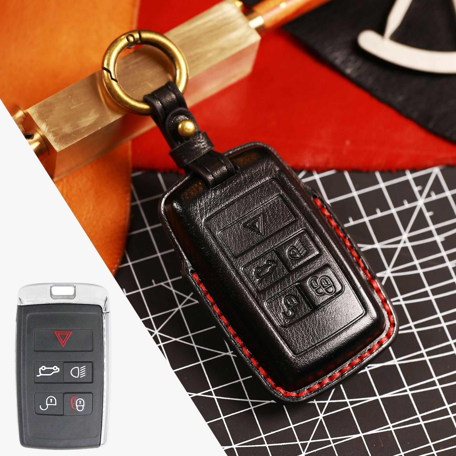 New Fashion Personality Leather Key Cover