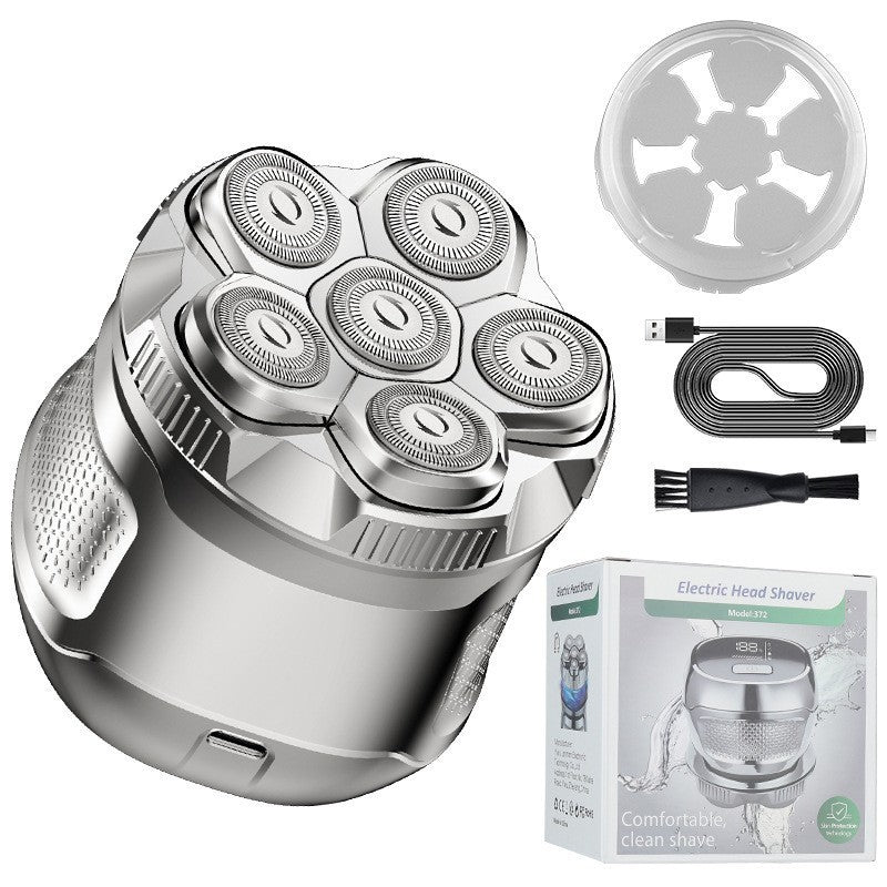 Men's Hair Clipper 6D Magnetic Suction Cutter Head
